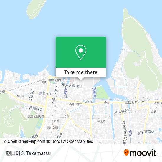 朝日町3 map