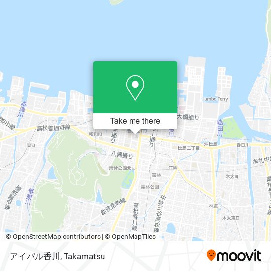 アイパル香川 map