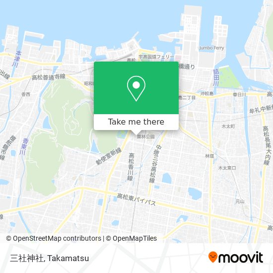三社神社 map