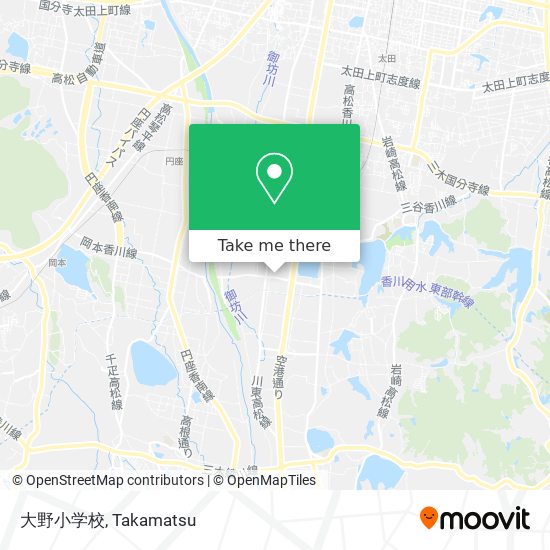 大野小学校 map