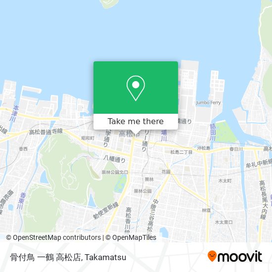 骨付鳥 一鶴 高松店 map