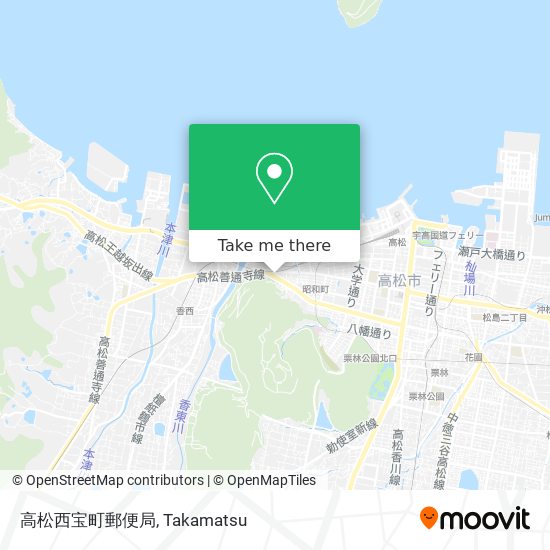 高松西宝町郵便局 map