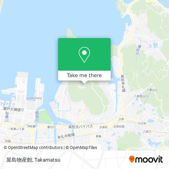 屋島物産館 map