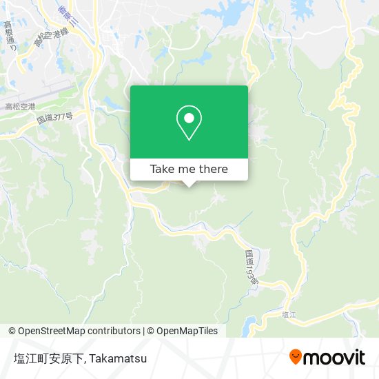 塩江町安原下 map