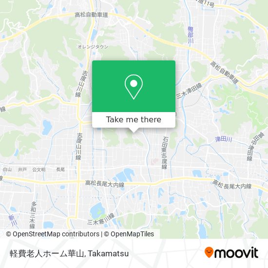 軽費老人ホーム華山 map