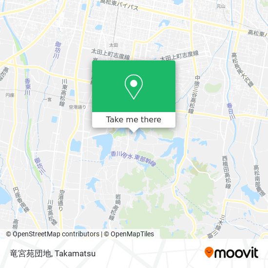 竜宮苑団地 map