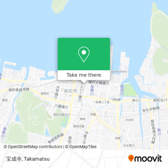 宝成寺 map