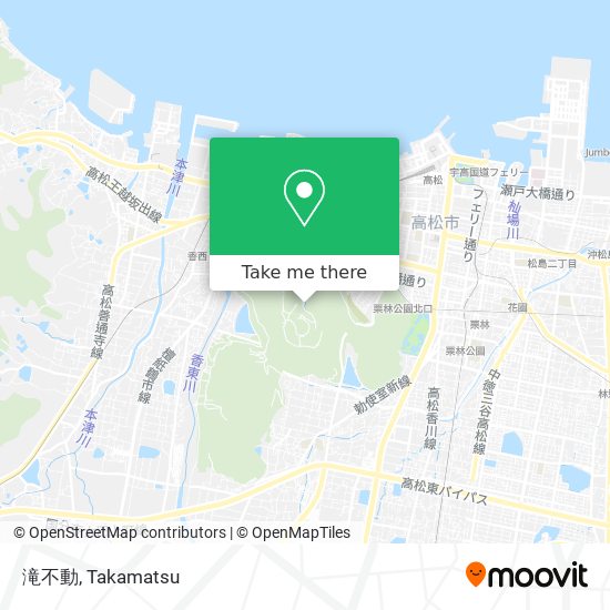滝不動 map