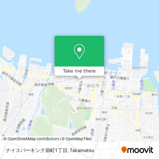 ナイスパーキング扇町1丁目 map