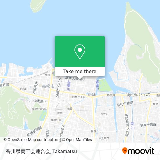 香川県商工会連合会 map