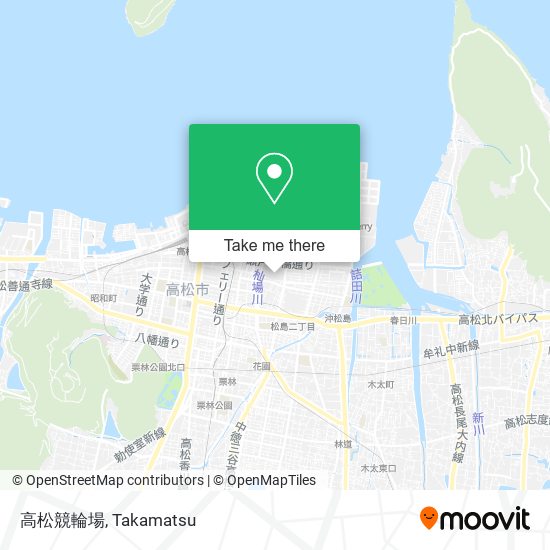 高松競輪場 map