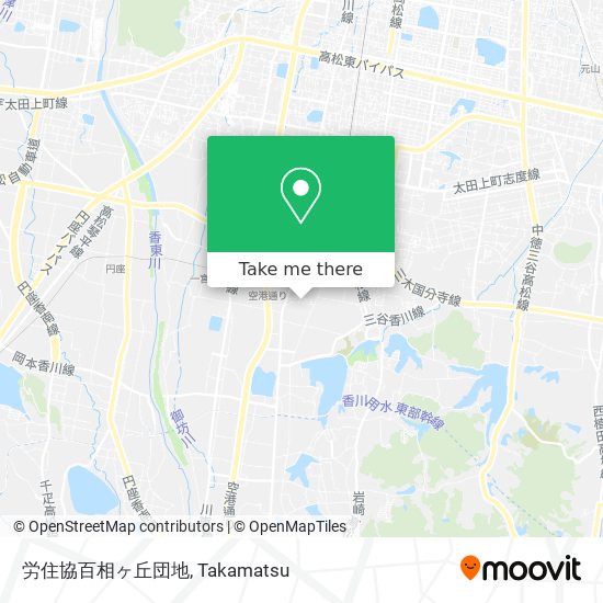 労住協百相ヶ丘団地 map