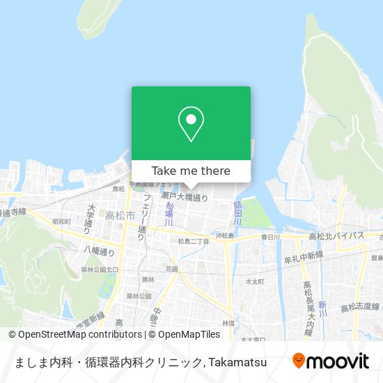 ましま内科・循環器内科クリニック map