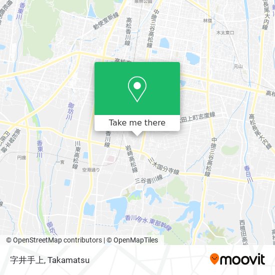 字井手上 map