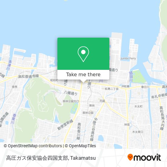高圧ガス保安協会四国支部 map