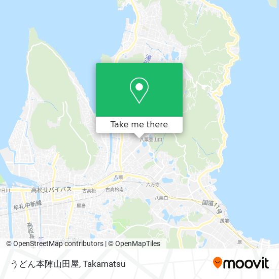 うどん本陣山田屋 map