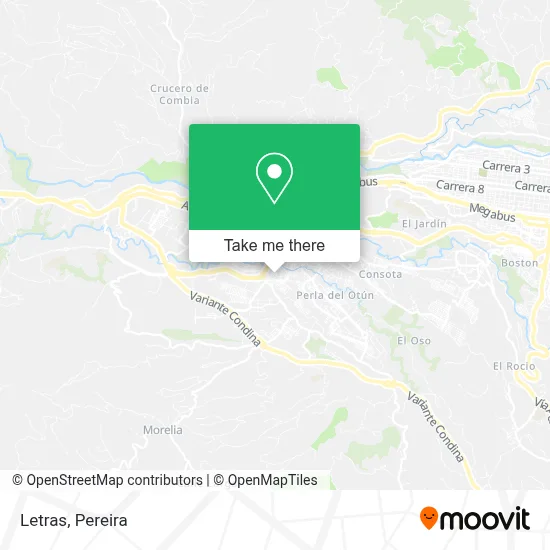 Letras map