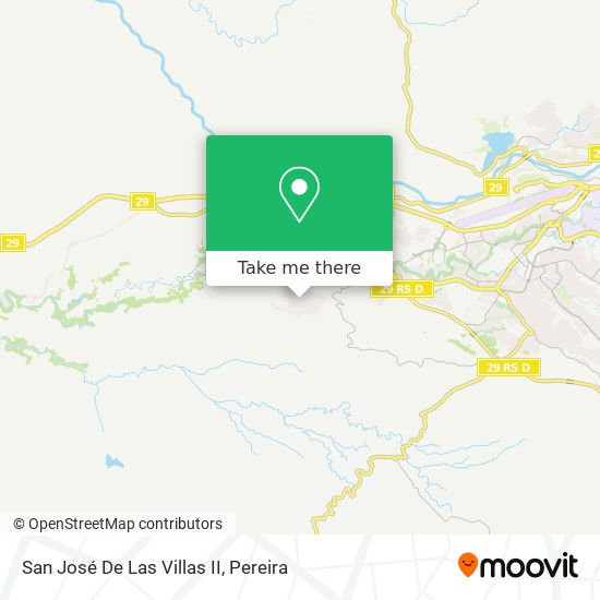 San José De Las Villas II map