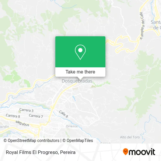 Royal Films El Progreso map