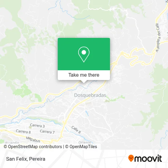 San Felix map