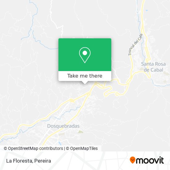 Mapa de La Floresta