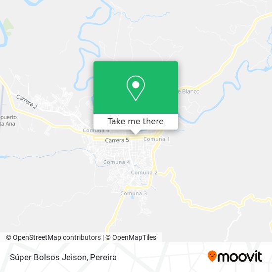 Súper Bolsos Jeison map