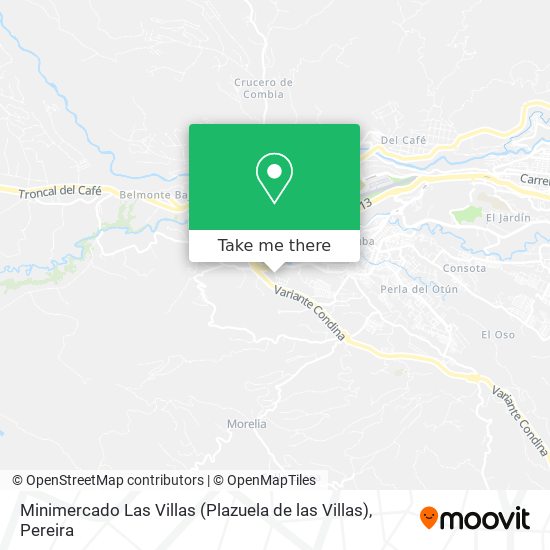 Minimercado Las Villas (Plazuela de las Villas) map