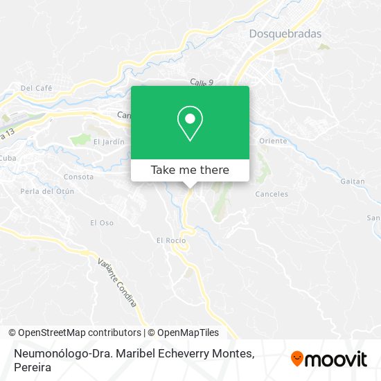 Mapa de Neumonólogo-Dra. Maribel Echeverry Montes