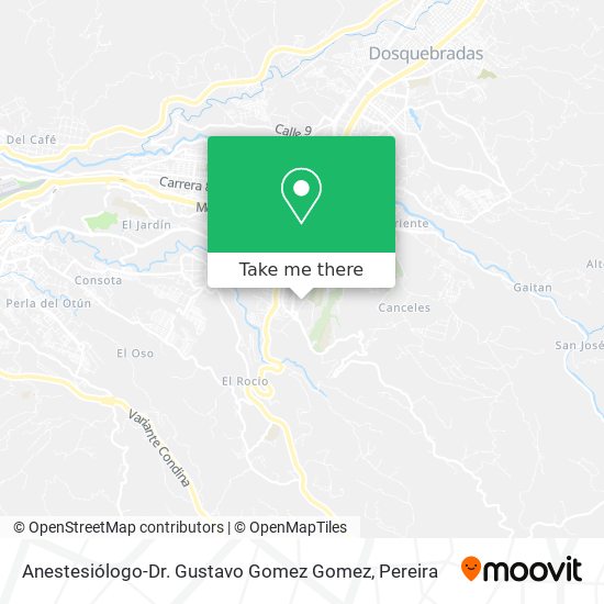 Mapa de Anestesiólogo-Dr. Gustavo Gomez Gomez