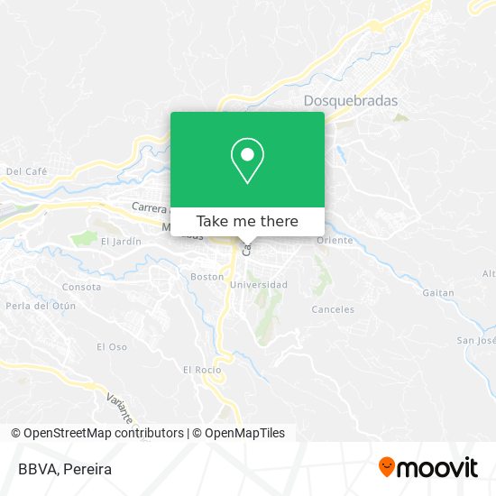 BBVA map