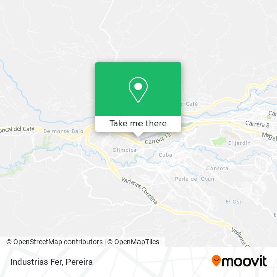 Mapa de Industrias Fer