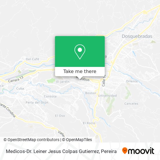 Mapa de Medicos-Dr. Leiner Jesus Colpas Gutierrez
