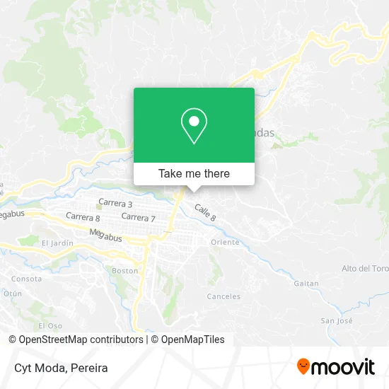 Cyt Moda map