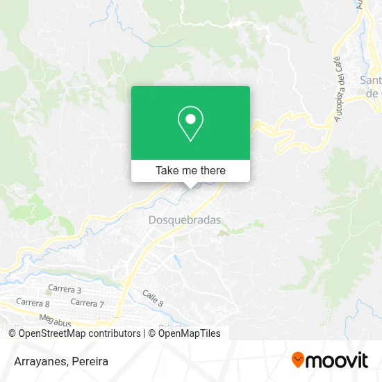 Arrayanes map