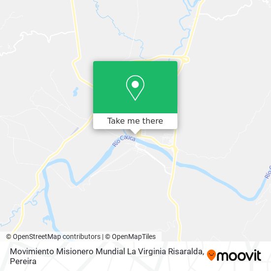 Mapa de Movimiento Misionero Mundial La Virginia Risaralda