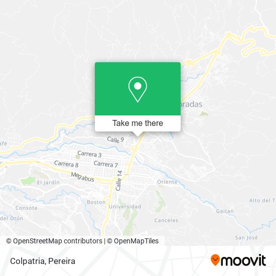 Mapa de Colpatria