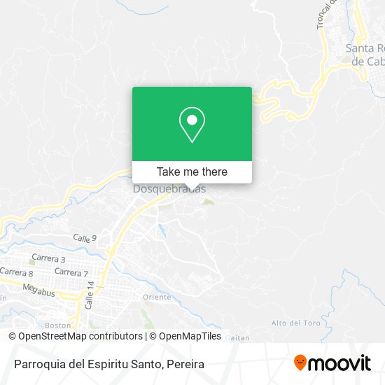 Parroquia del Espiritu Santo map