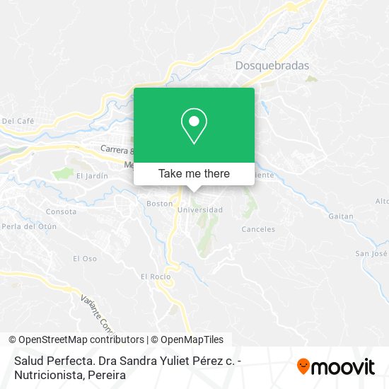Salud Perfecta. Dra Sandra Yuliet Pérez c. - Nutricionista map