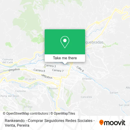 Rankeando - Comprar Seguidores Redes Sociales - Venta map