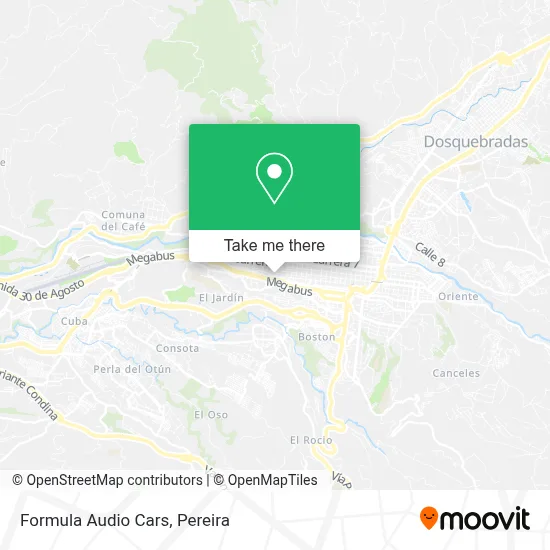 Formula Audio Cars map