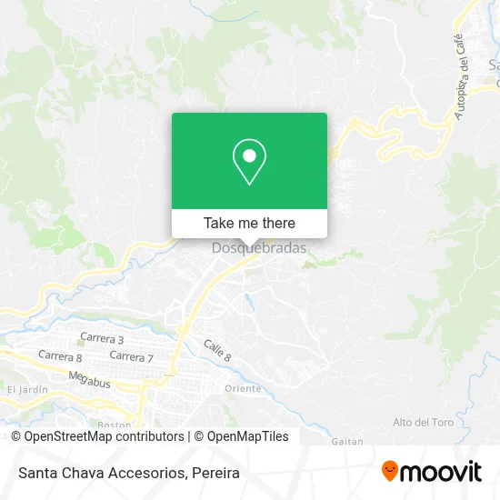 Santa Chava Accesorios map