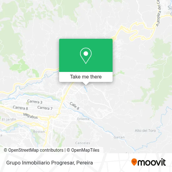 Grupo Inmobiliario Progresar map