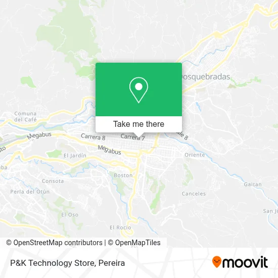 P&K Technology Store map