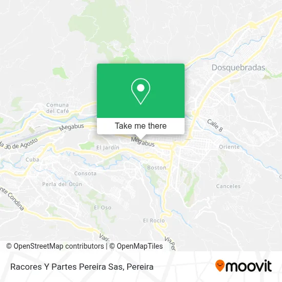 Racores Y Partes Pereira Sas map