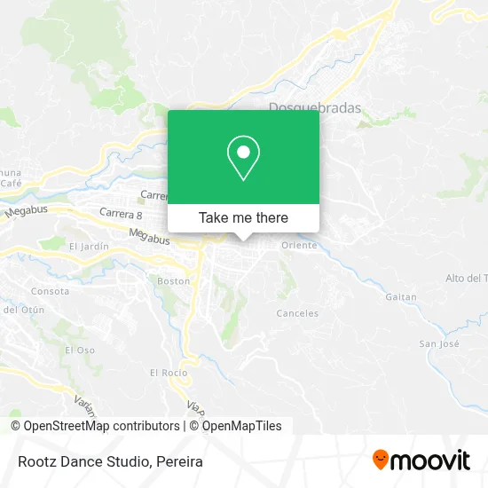 Rootz Dance Studio map