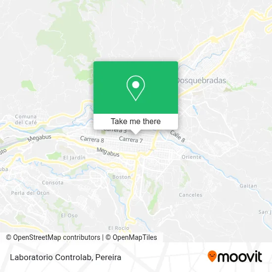 Laboratorio Controlab map