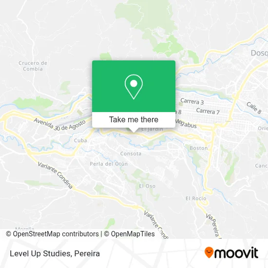 Level Up Studies map