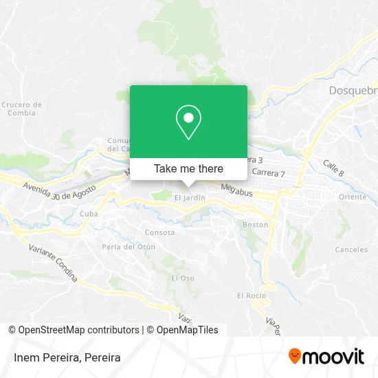 Inem Pereira map