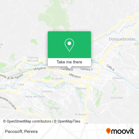 Pacosoft map