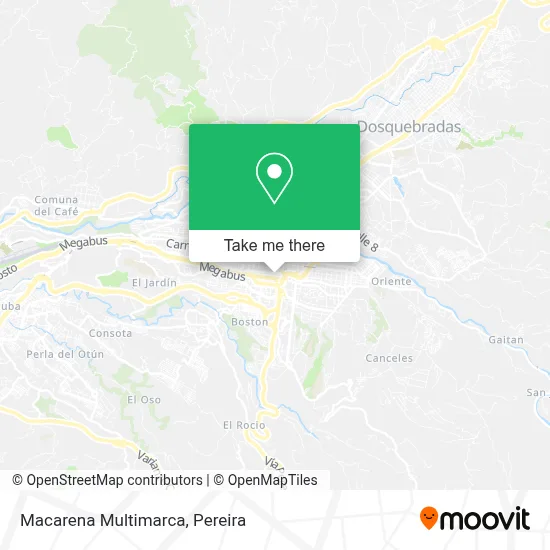 Macarena Multimarca map